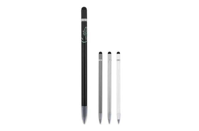 Long-life aluminum pencil with eraser