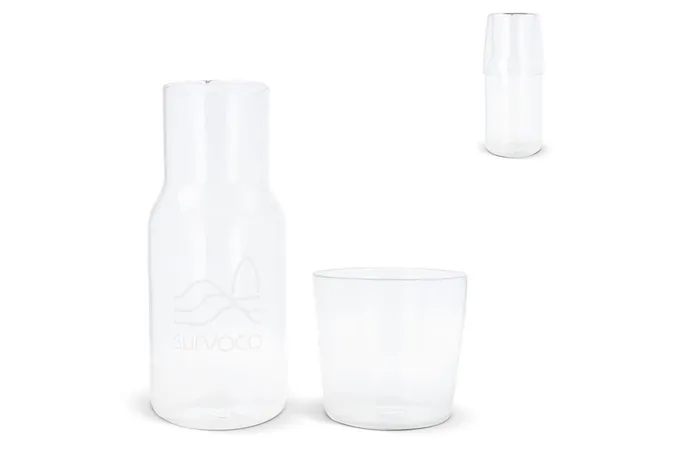 Caraffe 550ml en drinkglas 250ml set