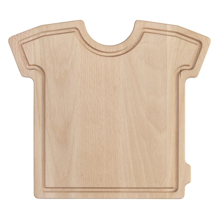 Cutting board T-shirt beech 25x28 cm