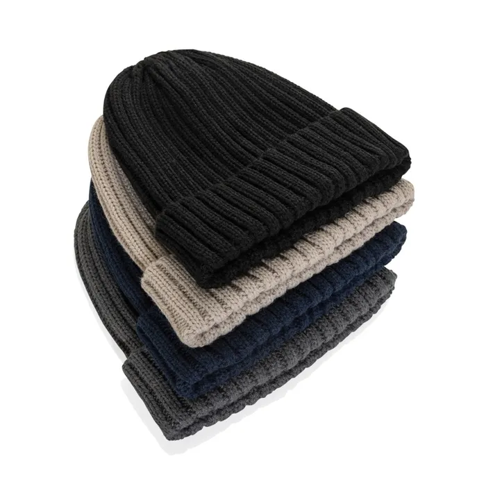 Kennedi  Polylana® beanie with large rib