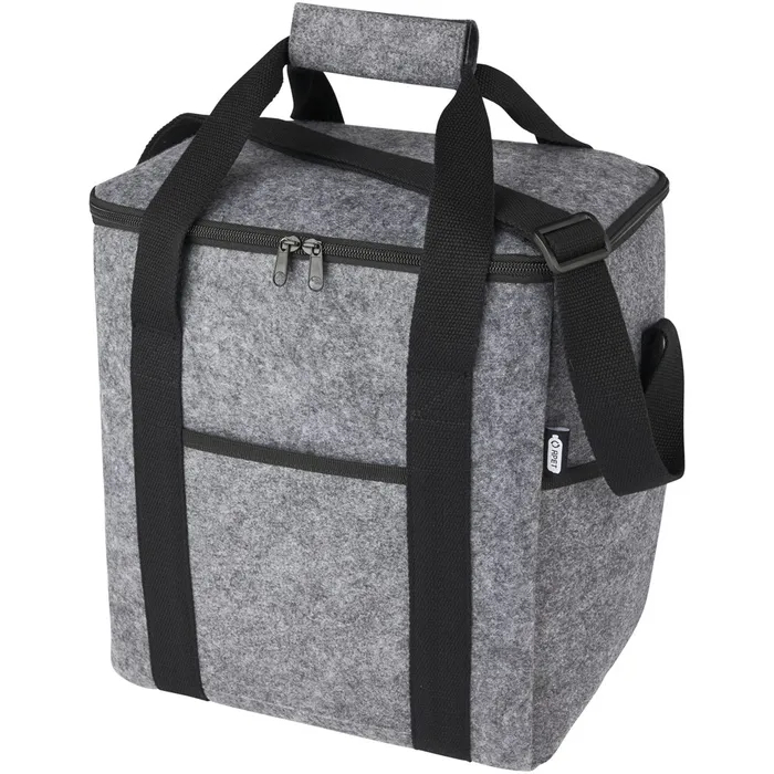 Sac isotherme Felta pour boissons en feutrine recyclée  de 21 L