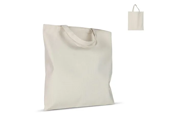 Bag OEKO-TEX® nature short 220g/m² 38x42 cm