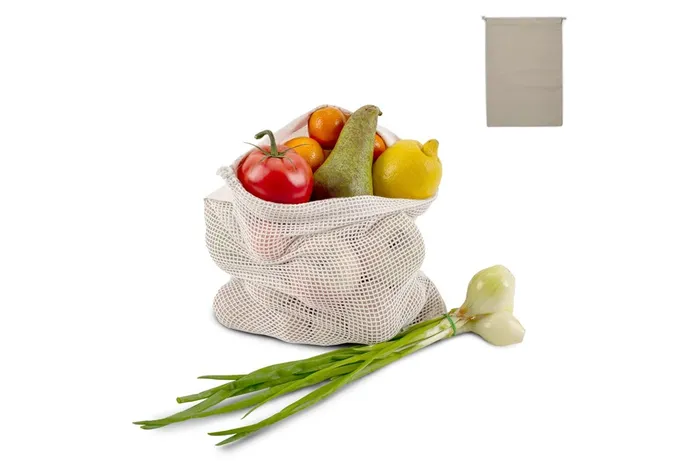 Reusable food bag OEKO-TEX® natural cotton 30x40cm