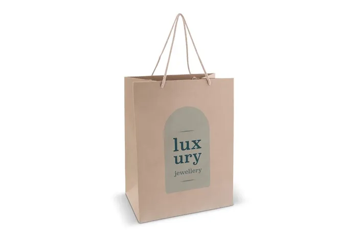 Sac cadeau en papier 120g/m² 30x20x40cm