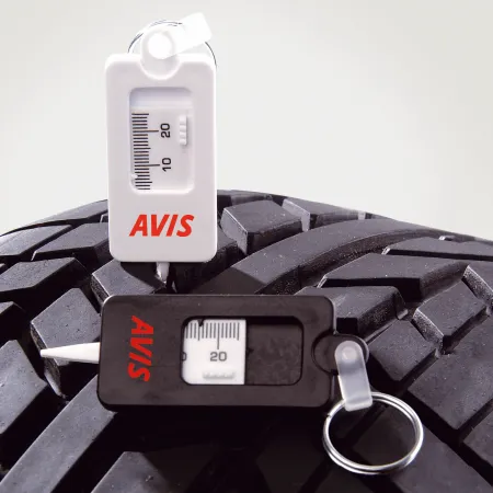 Key-ring tyre gauge