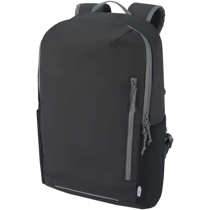 15"  recycled water resistant laptop backpack 21L