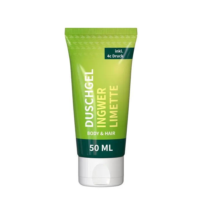 Gel Douche Gingembre-Citron Vert, Tube de 50 ml