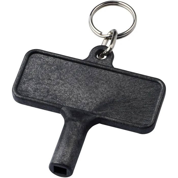 Largo plastic radiator key with keychain