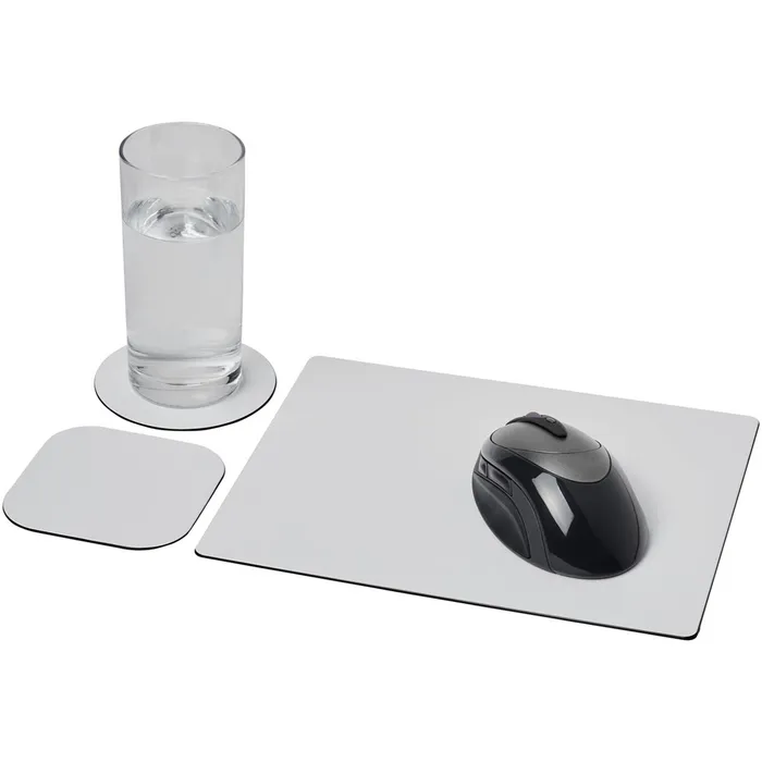 Ensemble de tapis de souris et sous-verre Brite-Mat®