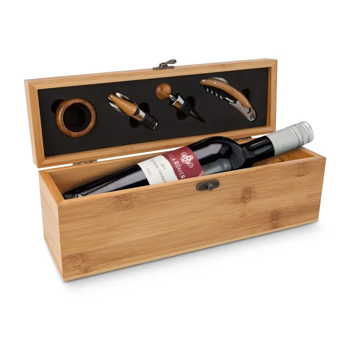 ROMINOX® Wine Accessories Box // Vino Bamboo