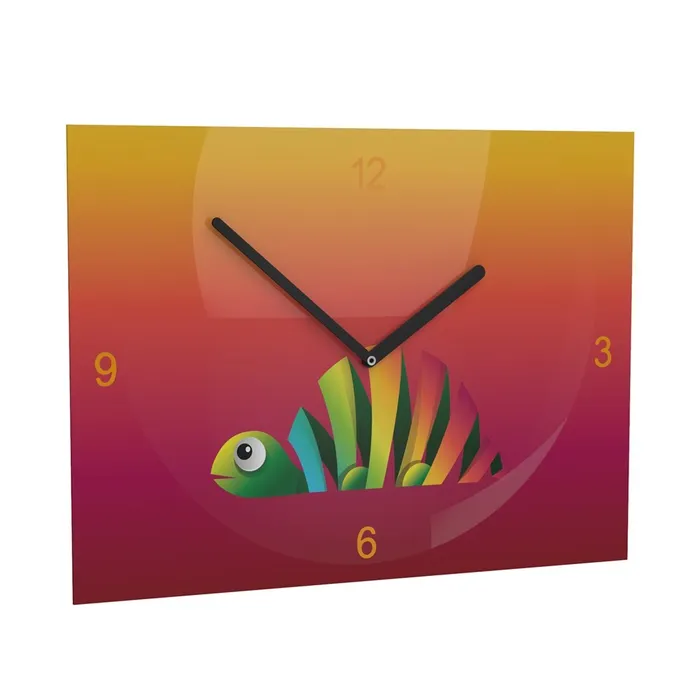 Horae Wall Clock Premium Rectangular 240 x 350 mm