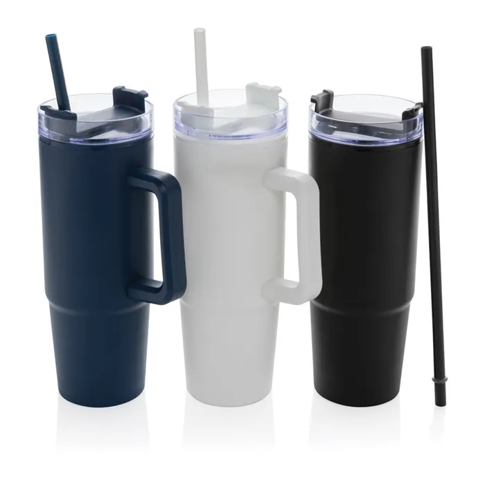 Tana  plastic tumbler met handvat 900 ml