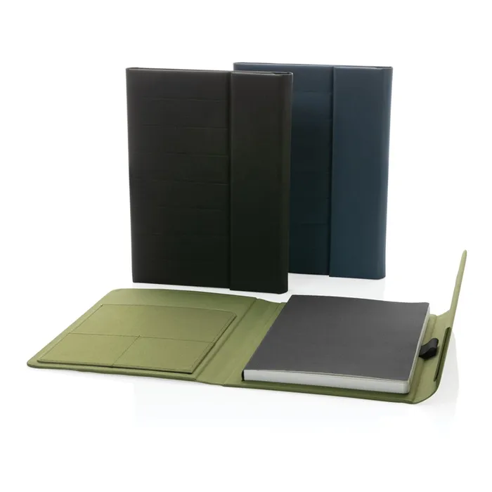 A5 notebook with magnetic closure