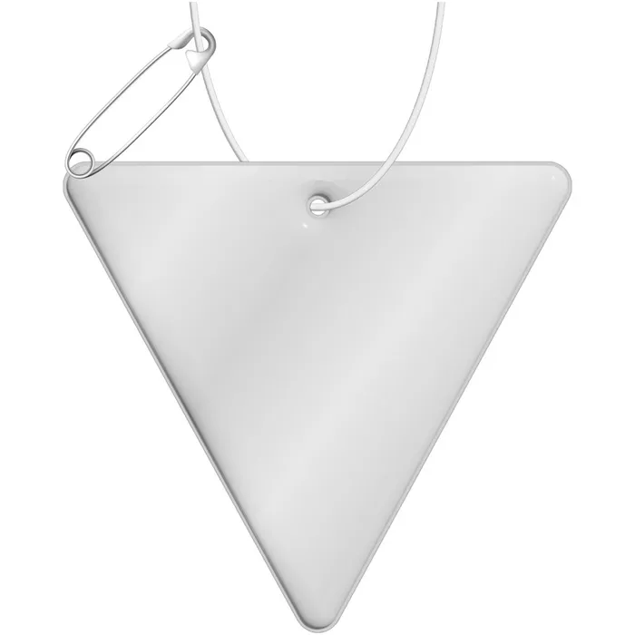 Attache réfléchissante en PVC en forme de triangle inversé H-12 RFX™