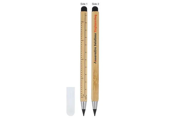 Sustainable long-life pencil & ruler bamboo