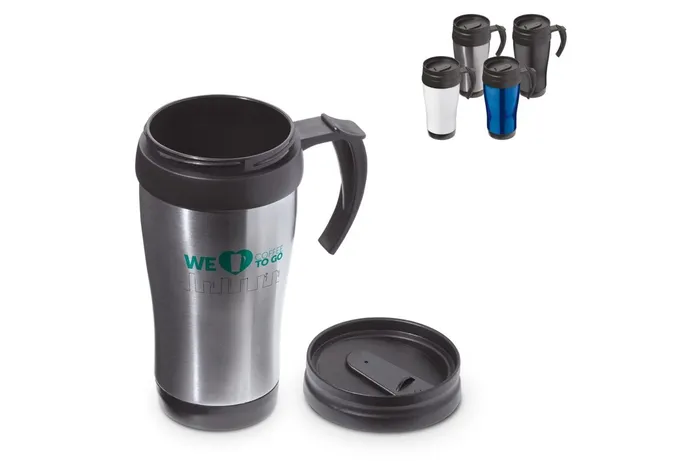 Mug métallique pour voiture 350ml