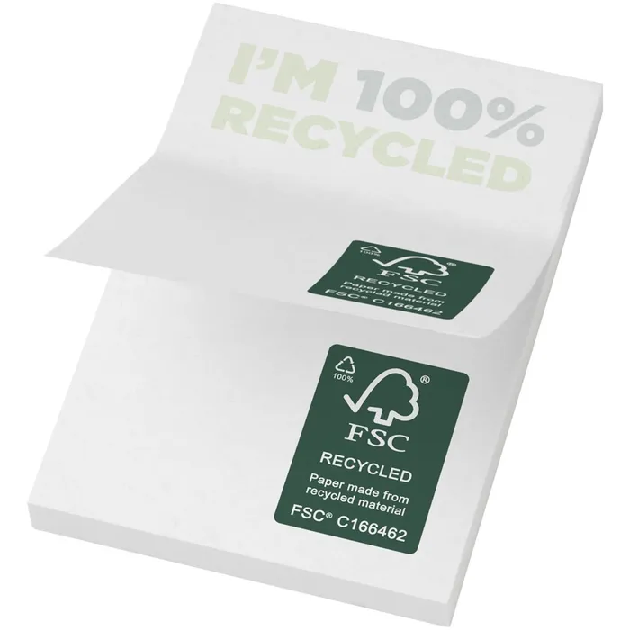 Sticky-Mate® recycled sticky notes 50 x 75 mm