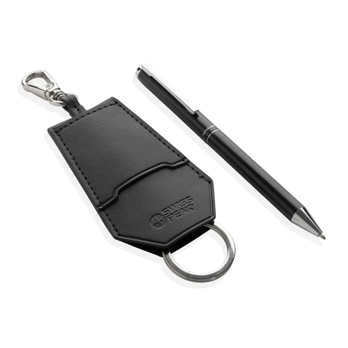 SP Tula  certified recycled PU key holder and pen set