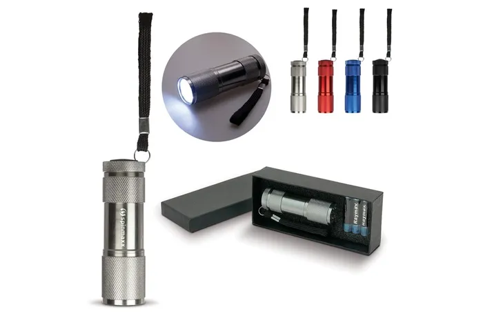 Aluminum flashlight LED