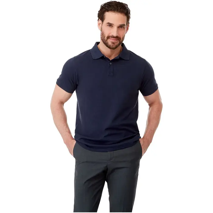 Beryl short sleeve men's organic recycled polo