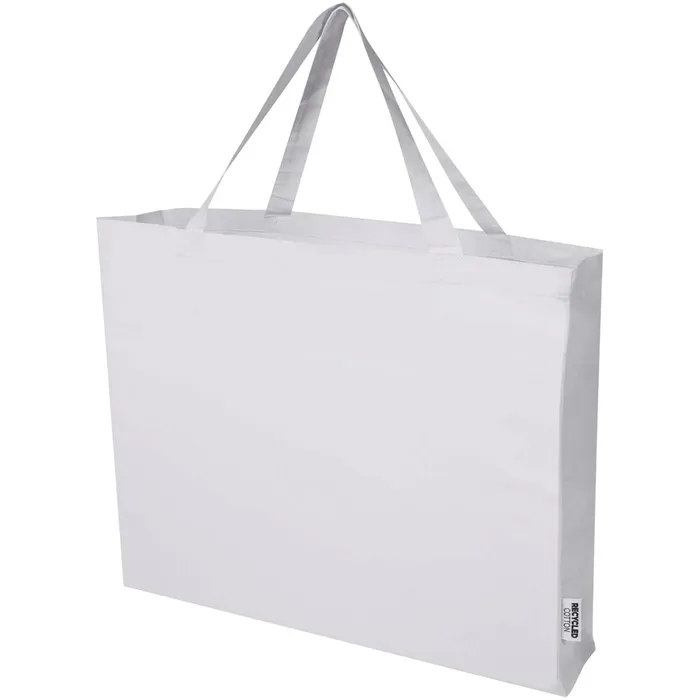 Odessa 220 g/m² GRS recycled cotton large tote bag