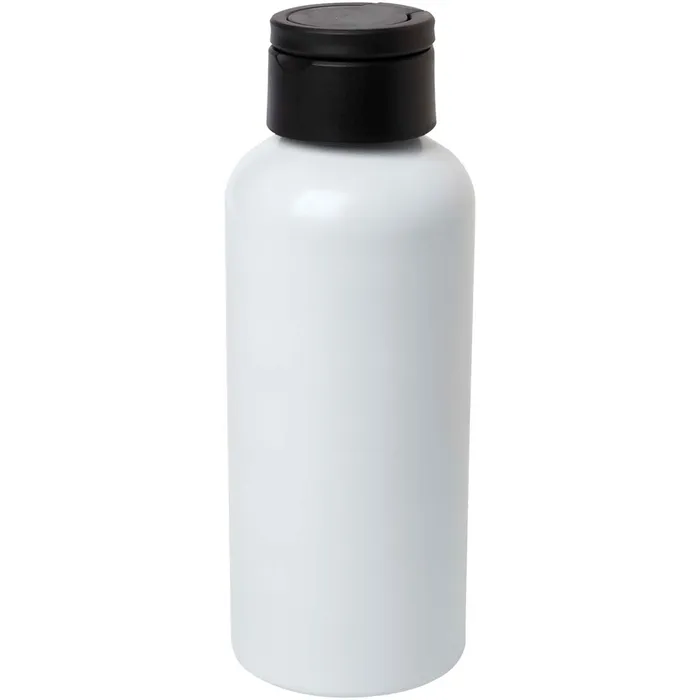 Trinity 600 ml  certified recycled aluminium water bottle with RPET lid