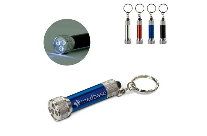 Mini LED light with keyring