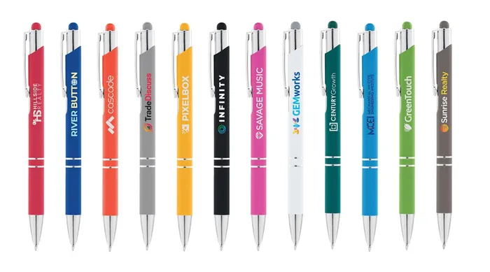 Crosby Softy Pen w/Top Stylus