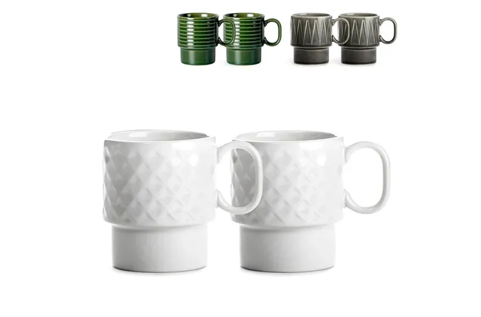 Sagaform Tasse à café Coffee & More 2 pcs 250ml