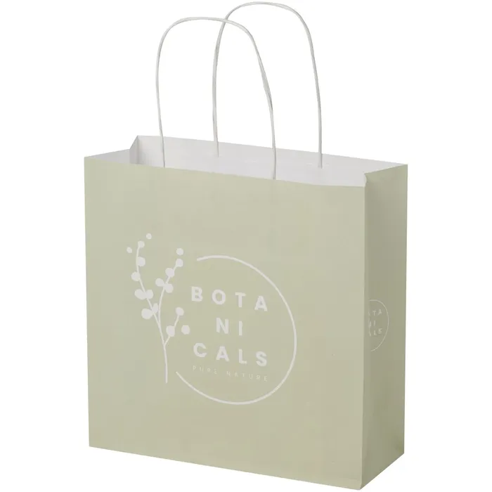 Kraft 120 g/m2 paper bag with twisted handles - small