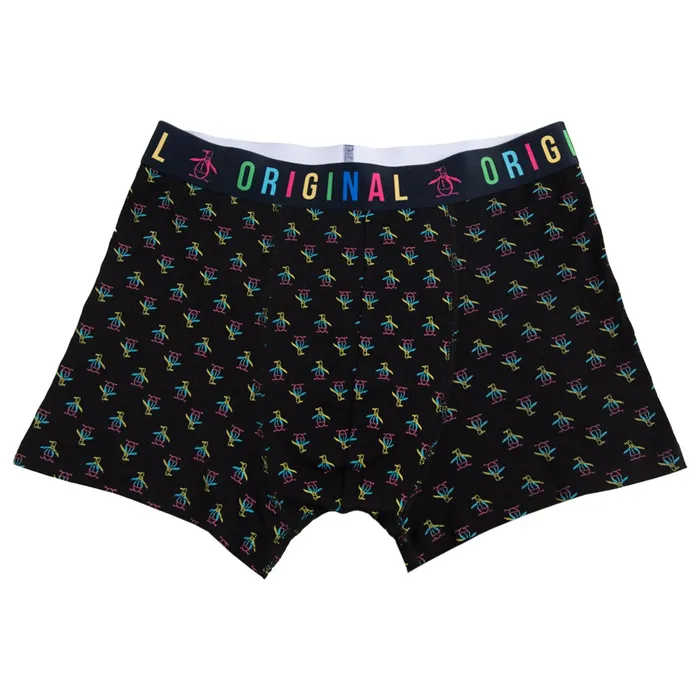 Boxershort Bamboo FC print met logo