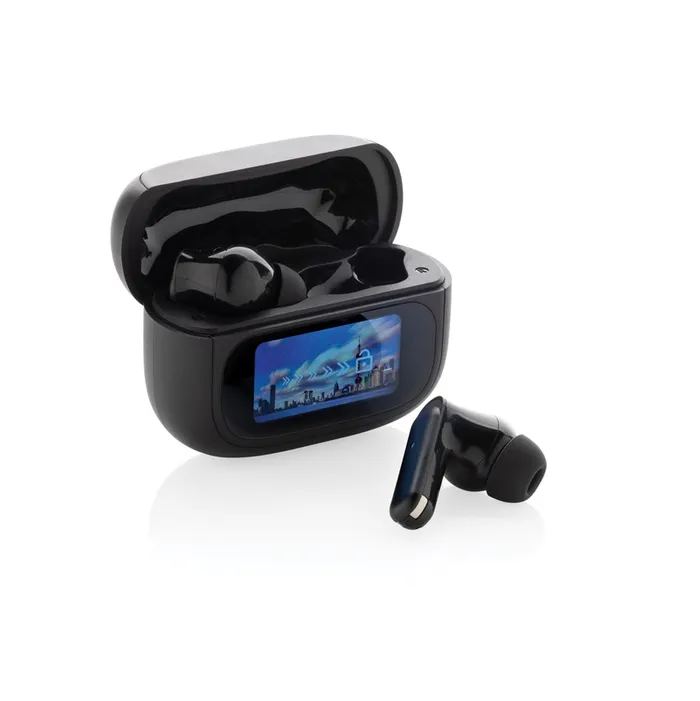 Airtune  recycled plastic ANC earbuds with touch screen