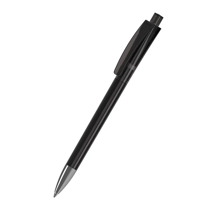 Qube transparent Mn - Retractable ballpoint pen