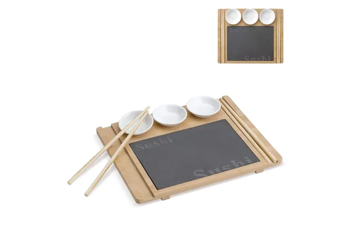 Sushi serving set