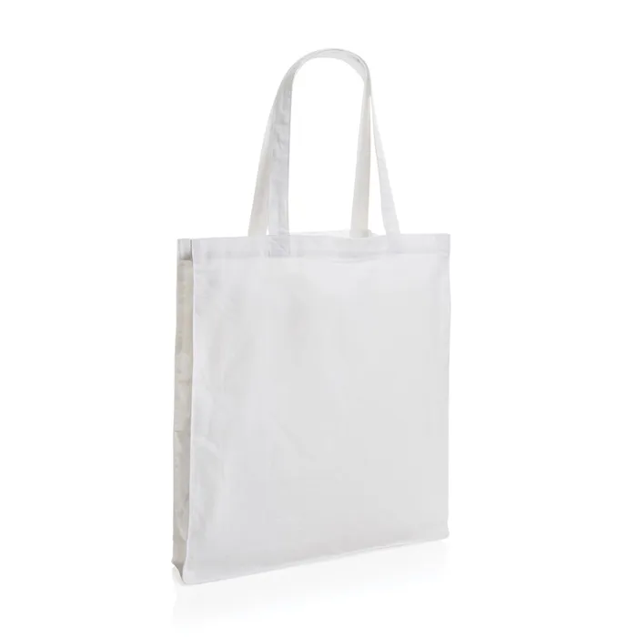 Sac tote en coton recyclé avec soufflet Impact AWARE™