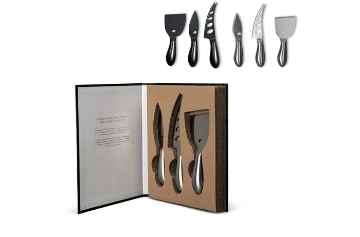 Byon Formaggio cheese knife set steel