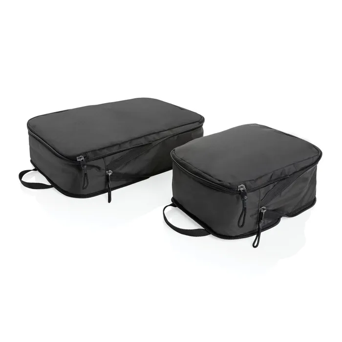 Swiss Peak Ridge  RPET compression travel cubes 2pc