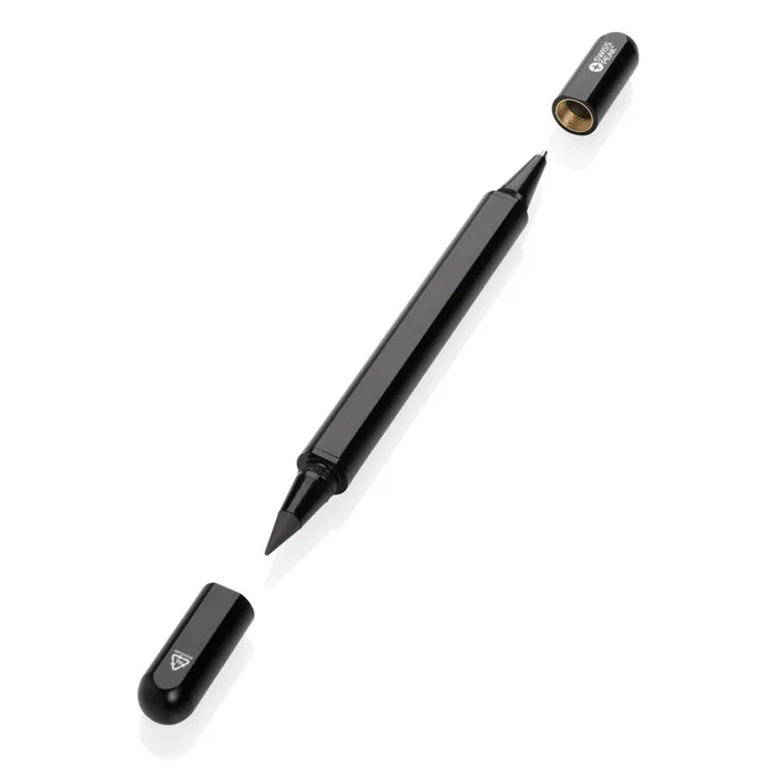 Swiss Peak Storm  aluminium duo pen