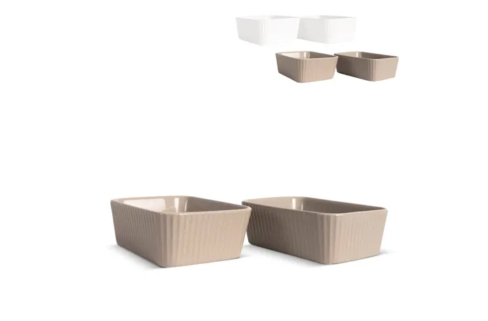 Sagaform Flora oven dish mini 2-pcs