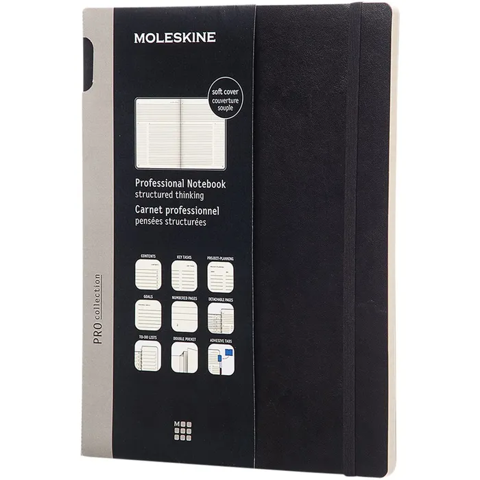 Moleskine Pro notebook XL softcover