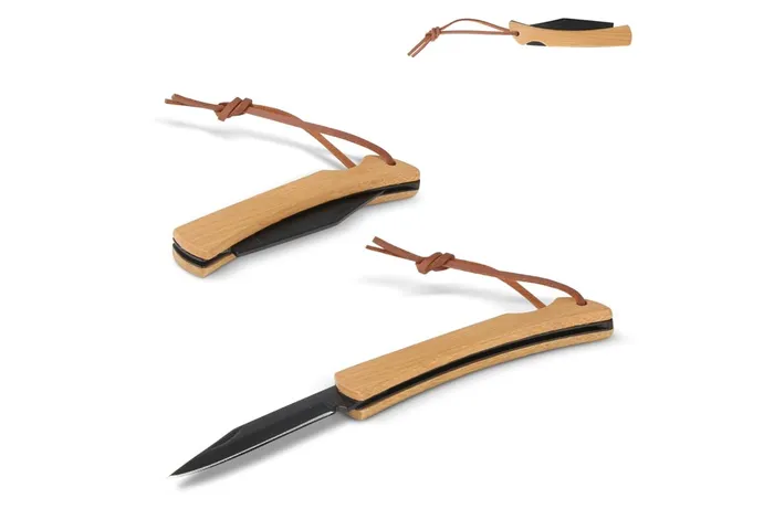 Pocket knife bamboo