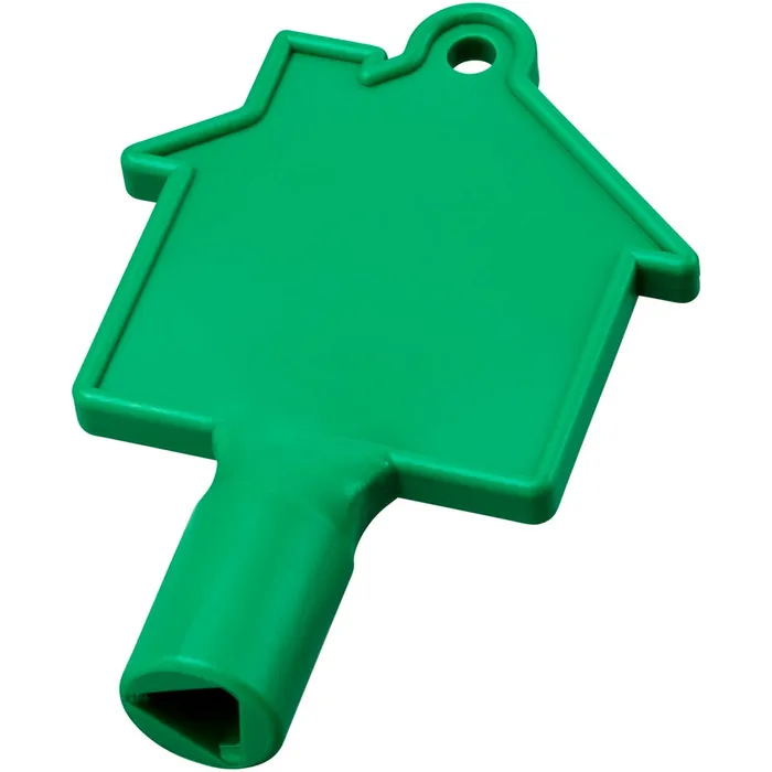 Maximilian house-shaped utility key