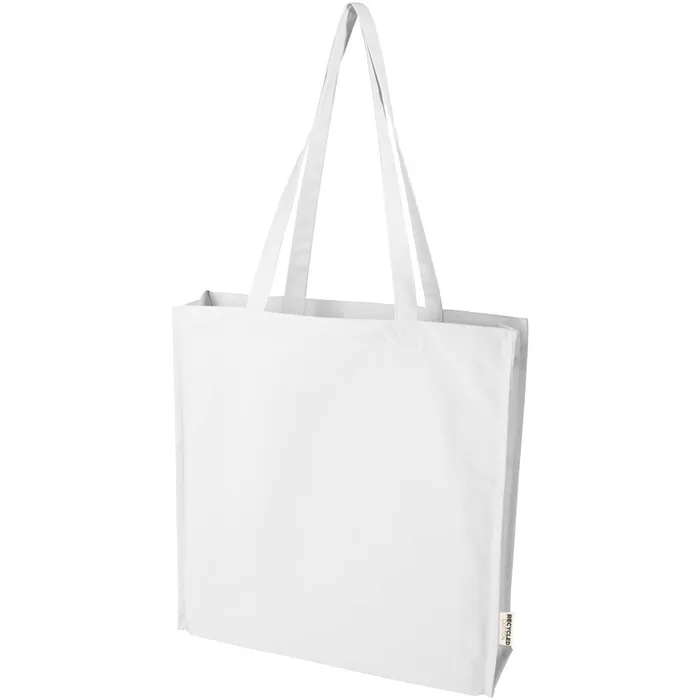 Florida 270 g/m²  recycled gusset tote bag 14L