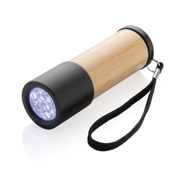 Bamboo and  certfied recycled plastic torch