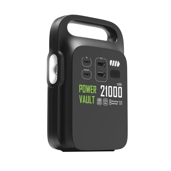 Power Vault  plastic 21.000 mah power station