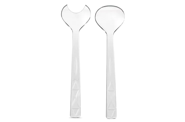 Sagaform Acryl picnic salad servers set of 2