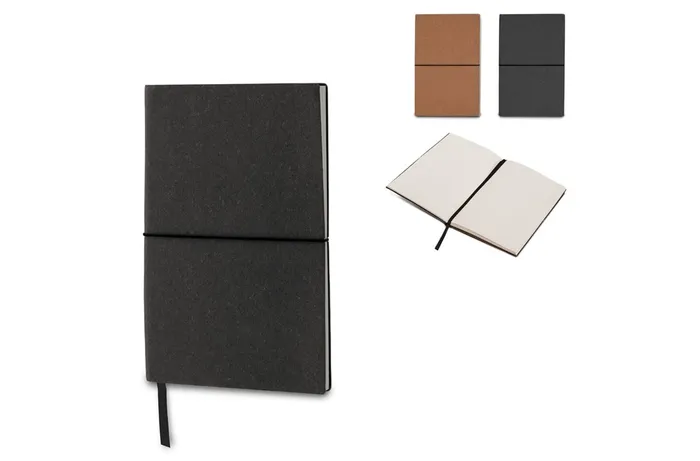 Recycled leather notebook A5