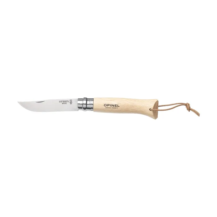 Opinel Inox No 08 Natural zakmes