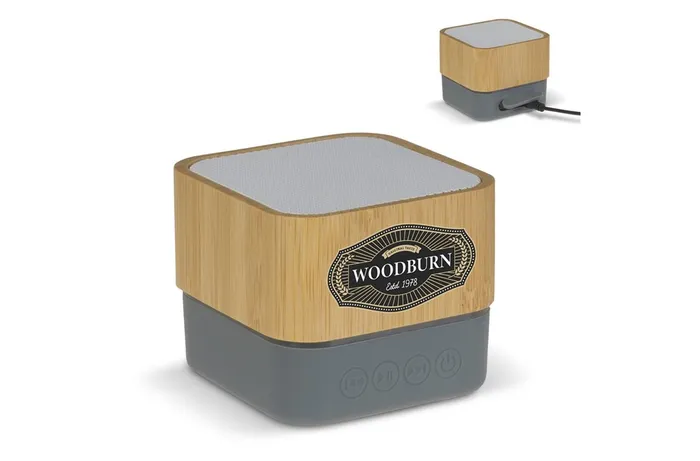 Speaker bamboo square 3W