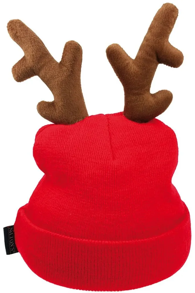 Knitted Reindeer Hat